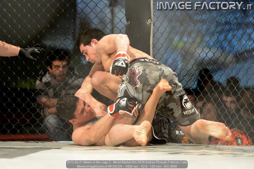 2012-04-21 Milano in the cage 2 - Mixed Martial Arts 0029 Andrea Rinaudo-Fabrizio Calio
